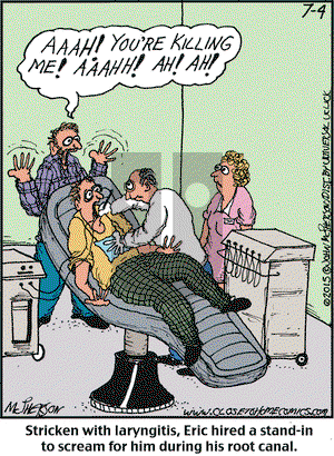 Close to Home on Saturday July 4, 2015 Comic Strip