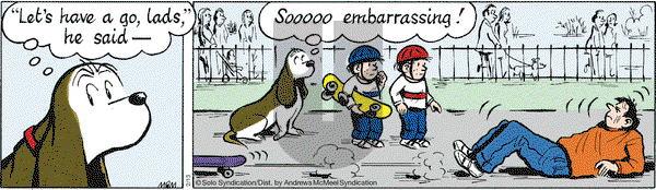 Fred Basset on Monday February 13, 2017 Comic Strip