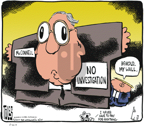 Tom Toles on Friday May 12, 2017 Comic Strip