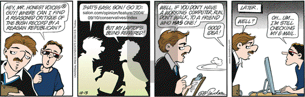 Doonesbury on Wednesday October 13, 2004 Comic Strip