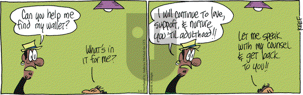 The Knight Life on Monday January 1, 2018 Comic Strip