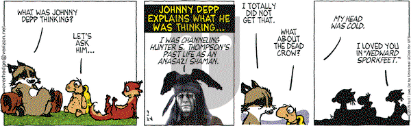 Over the Hedge on Wednesday July 24, 2013 Comic Strip