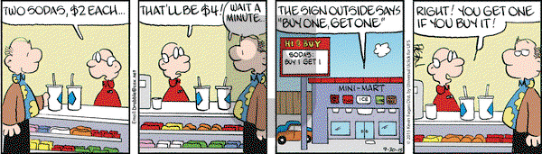 Drabble on Wednesday September 30, 2015 Comic Strip