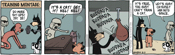 Pooch Cafe on Tuesday August 2, 2011 Comic Strip