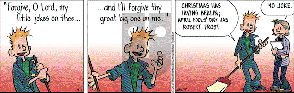 Frazz on Wednesday April 1, 2020 Comic Strip