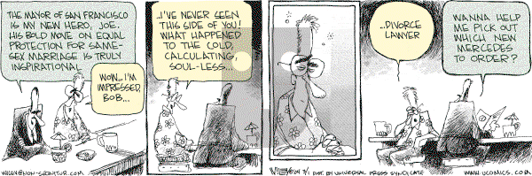 Non Sequitur on Monday March 1, 2004 Comic Strip