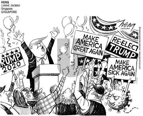 ViewsAmerica on Tuesday October 13, 2020 Comic Strip