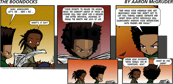 The Boondocks - Sunday May 30, 2010 Comic Strip