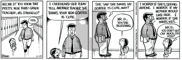Grand Avenue on Wednesday November 17, 1999 Comic Strip