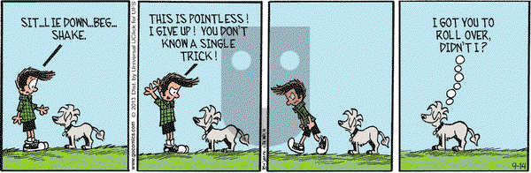 Grand Avenue on Saturday September 14, 2013 Comic Strip
