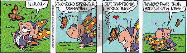 Rose is Rose on Saturday April 17, 2021 Comic Strip
