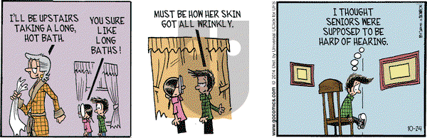 Grand Avenue on Friday October 24, 2014 Comic Strip