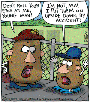 The Argyle Sweater on Monday November 11, 2019 Comic Strip