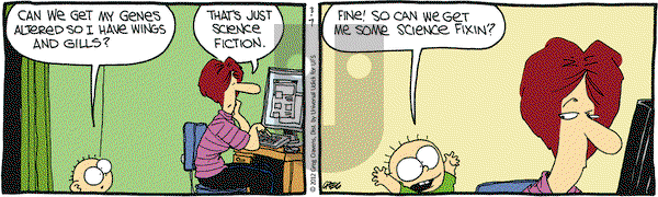 The Buckets on Wednesday March 7, 2012 Comic Strip