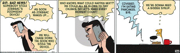 Rip Haywire on Monday August 5, 2019 Comic Strip