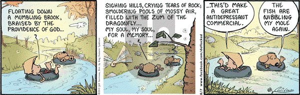 DeFlocked on Tuesday August 7, 2012 Comic Strip