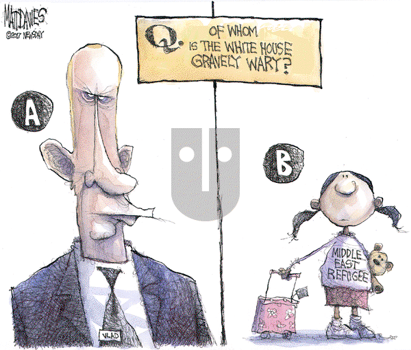 Matt Davies on Tuesday February 7, 2017 Comic Strip