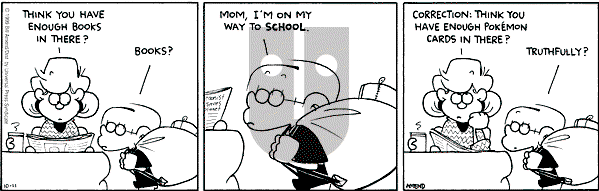 FoxTrot - Monday October 11, 1999 Comic Strip