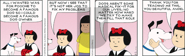 Nancy on Monday October 7, 2019 Comic Strip