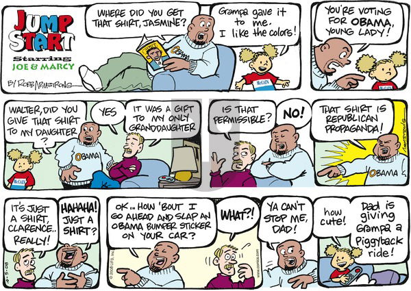 JumpStart on Sunday October 5, 2008 Comic Strip