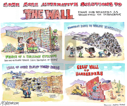 Matt Wuerker on Tuesday January 29, 2019 Comic Strip