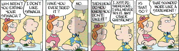 Drabble on Thursday November 11, 2010 Comic Strip