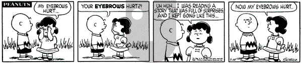 Peanuts on Tuesday July 10, 1956 Comic Strip