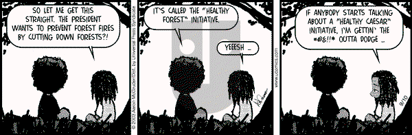 The Boondocks on Wednesday April 13, 2011 Comic Strip