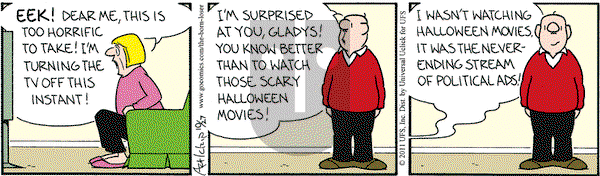 The Born Loser on Thursday October 27, 2011 Comic Strip