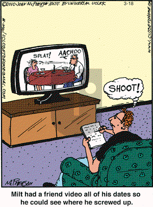 Close to Home on Wednesday March 18, 2015 Comic Strip