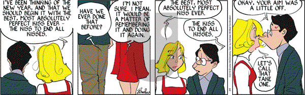 9 Chickweed Lane on Monday January 1, 2018 Comic Strip