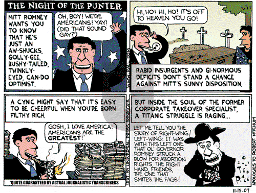 Ted Rall on Thursday November 15, 2007 Comic Strip