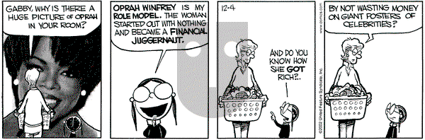 Grand Avenue on Wednesday December 4, 2002 Comic Strip
