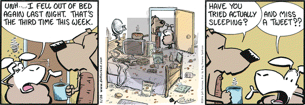 DeFlocked on Tuesday January 26, 2016 Comic Strip