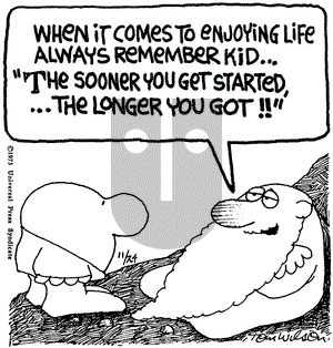 Ziggy on Monday November 24, 1975 Comic Strip