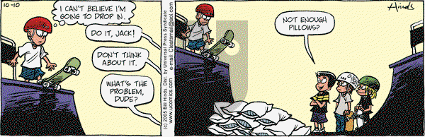 Cleats on Monday October 10, 2005 Comic Strip