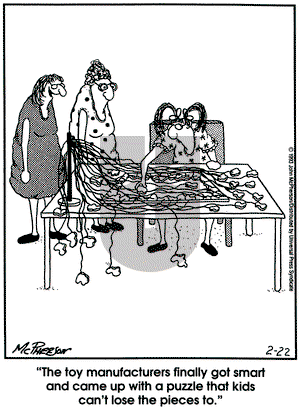 Close to Home on Monday February 22, 1993 Comic Strip