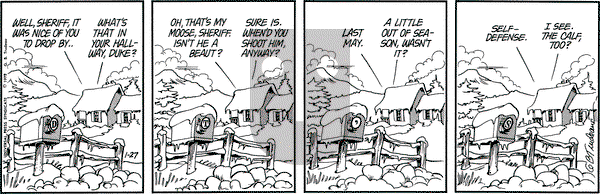 Doonesbury on Saturday January 27, 1979 Comic Strip