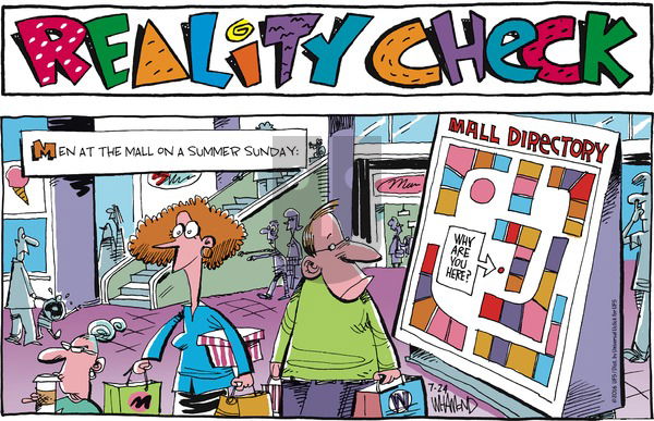 Reality Check on Sunday July 24, 2016 Comic Strip
