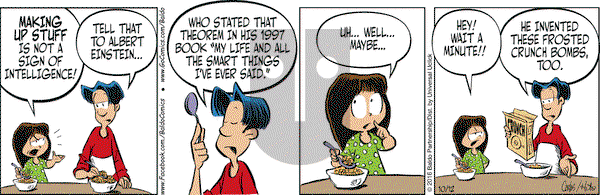 Baldo on Wednesday October 12, 2016 Comic Strip