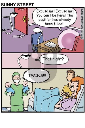 Sunny Street on Monday June 17, 2013 Comic Strip