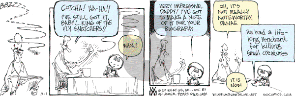 Non Sequitur - Thursday November 1, 2007 Comic Strip