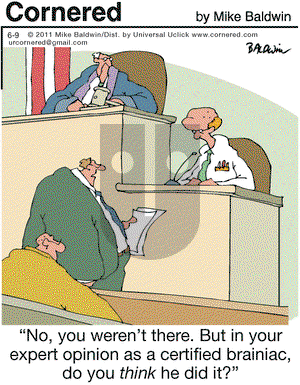 Cornered on Thursday June 9, 2011 Comic Strip