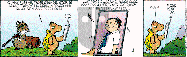 Over the Hedge - Thursday November 17, 2022 Comic Strip