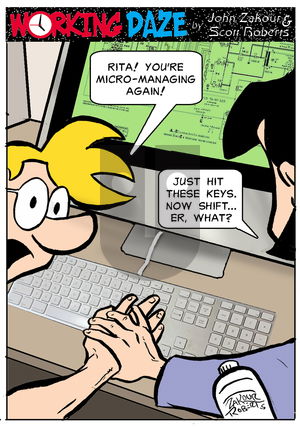 Working Daze on Wednesday May 7, 2025 Comic Strip