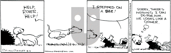Red and Rover on Tuesday August 3, 2004 Comic Strip