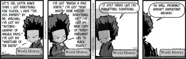 The Boondocks on Monday June 9, 2014 Comic Strip