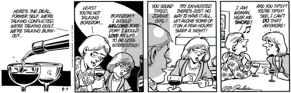 Doonesbury on Friday August 7, 1992 Comic Strip