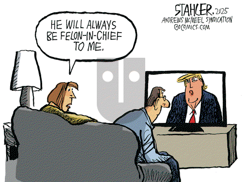 Jeff Stahler on Wednesday January 8, 2025 Comic Strip