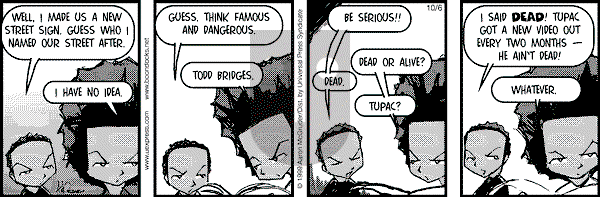 The Boondocks on Monday May 9, 2011 Comic Strip